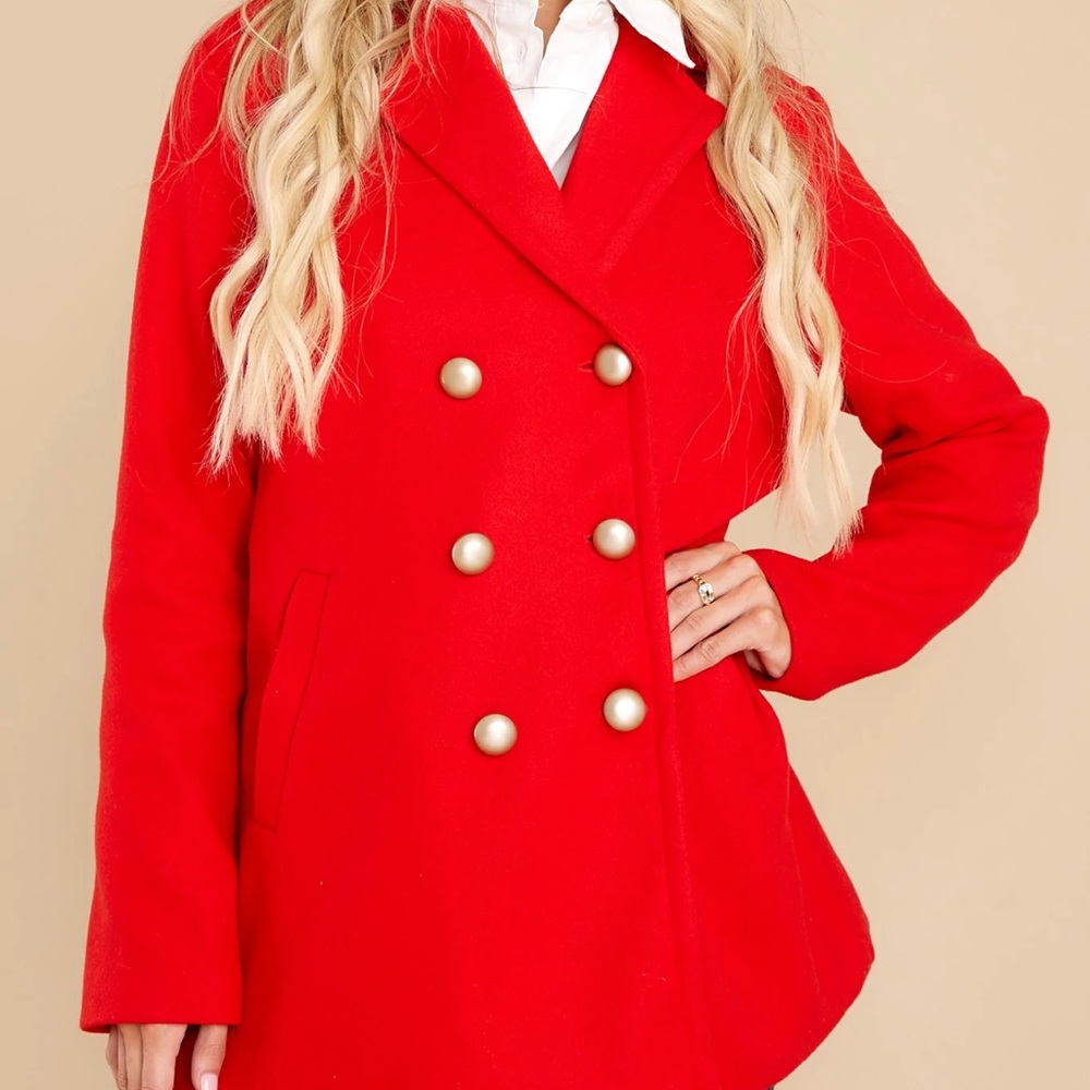 Red Dress Boutique red coat